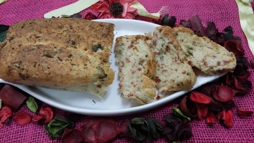 Pepperoni, Olive And Cheese Bread - Plattershare - Recipes, food stories and food lovers