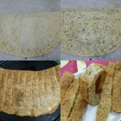 Pull-Apart Garlic Breadsticks with Ooey-Gooey Mozzarella - Plattershare - Recipes, food stories and food lovers Pull-Apart Garlic Breadsticks with Ooey-Gooey Mozzarella - Plattershare - Recipes, food stories and food lovers