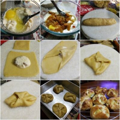 Romanian Poale-n-Brau: Sweet Cheese & Raisin Pastries - Plattershare - Recipes, food stories and food lovers Romanian Poale-n-Brau: Sweet Cheese & Raisin Pastries - Plattershare - Recipes, food stories and food lovers