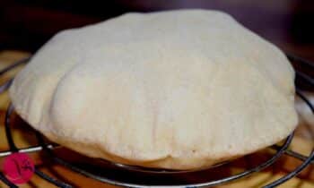 Homemade Pita Bread With Whole Wheat - Plattershare - Recipes, food stories and food lovers