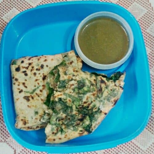 Spinach Roti - Plattershare - Recipes, Food Stories And Food Enthusiasts