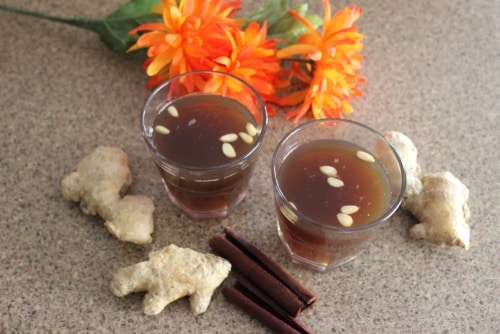 Sujeonggwa (Korean Cinnamon And Ginger Punch) - Plattershare - Recipes, Food Stories And Food Enthusiasts