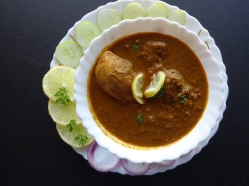 Kolhapuri Chicken Masala Curry - Plattershare - Recipes, Food Stories And Food Enthusiasts
