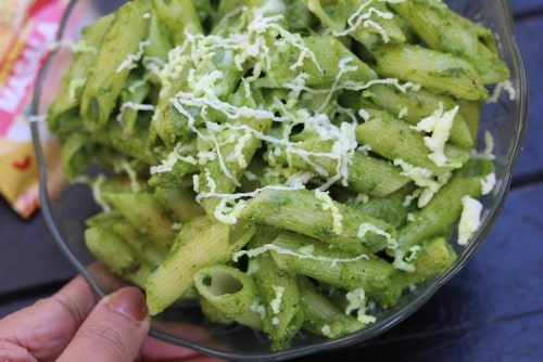 Healthy Spinach Pasta Recipe - Plattershare - Recipes, food stories and food lovers