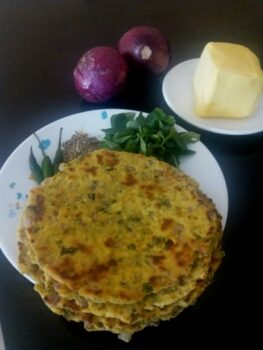 Methi Missi Roti - Plattershare - Recipes, food stories and food lovers