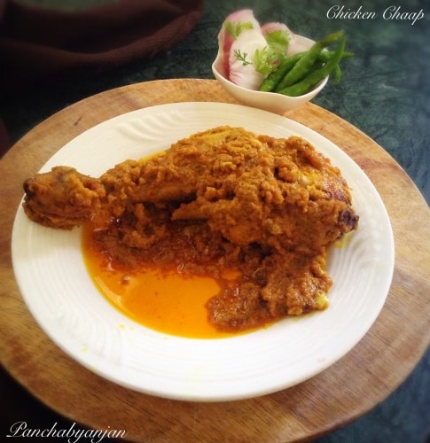 Restaurant Style Chicken Chaap - Plattershare - Recipes, Food Stories And Food Enthusiasts