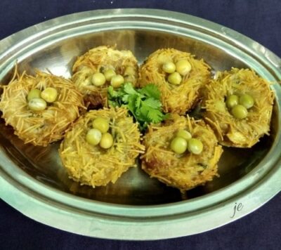 Restaurant Style Potato Vermicelli Cutlet (Bird'S Nest) - Plattershare - Recipes, food stories and food lovers