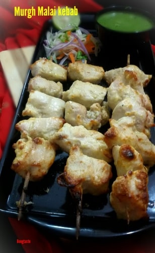 Murgh Malai Kebab - Plattershare - Recipes, food stories and food lovers