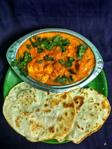 Restaurant Style Butter Naan And Paneer Butter Masala - Plattershare - Recipes, Food Stories And Food Enthusiasts