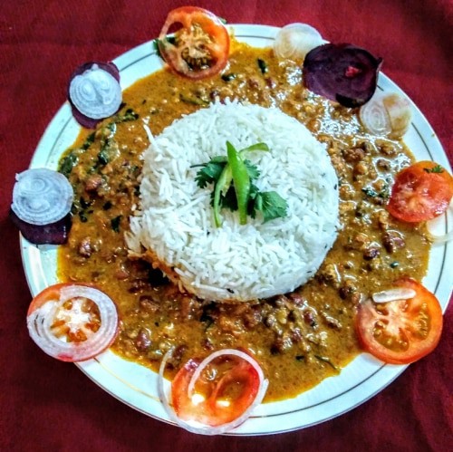 Rajma Chawal Combo Restaurant Style - Plattershare - Recipes, food stories and food enthusiasts