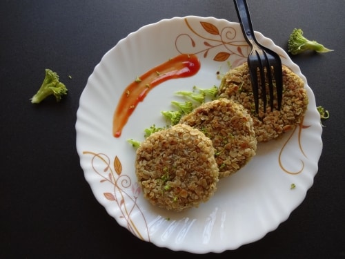 Broccoli Oats Cutlets - Plattershare - Recipes, food stories and food lovers