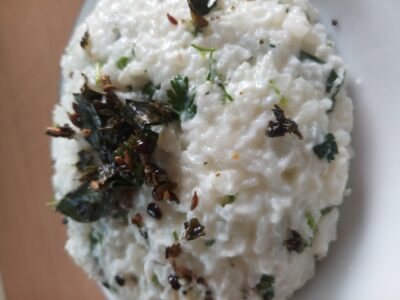 Curd Rice ( North Indian Tadka ) - Plattershare - Recipes, food stories and food lovers