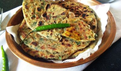 Half Dust Masala Parantha - Plattershare - Recipes, Food Stories And Food Enthusiasts