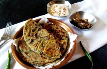 Bathua Ke Parathe - Plattershare - Recipes, food stories and food lovers