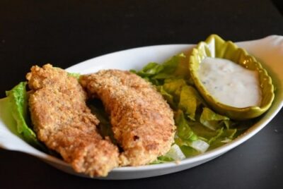 Walnut Crusted Chicken Tenders - Plattershare - Recipes, food stories and food lovers