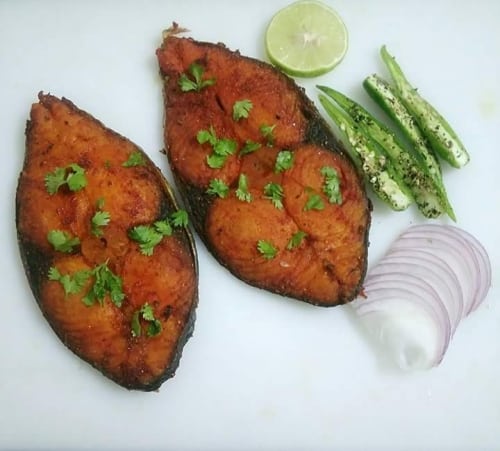 Deep Fried Vanjaram Fish - Plattershare - Recipes, food stories and food lovers