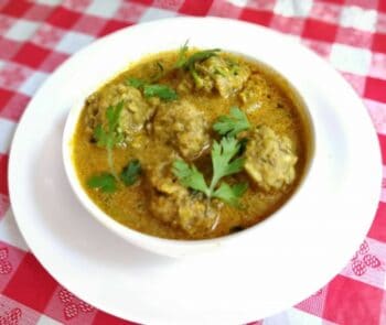 Chettinad Mutton Keema Balls Kurma - Plattershare - Recipes, food stories and food lovers