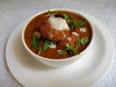 Restaurant-Style Arbi Malai Kofta: Crispy, Nutty Dumplings in Creamy Gravy - Plattershare - Recipes, food stories and food lovers Restaurant-Style Arbi Malai Kofta: Crispy, Nutty Dumplings in Creamy Gravy - Plattershare - Recipes, food stories and food lovers