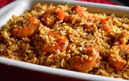 Restuarnt Style Shrimp Biryani - Plattershare - Recipes, food stories and food lovers