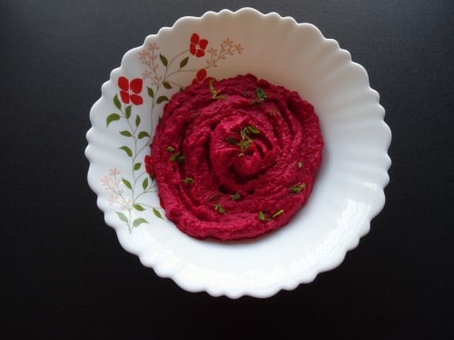 Beetroot Hummus - Plattershare - Recipes, food stories and food lovers