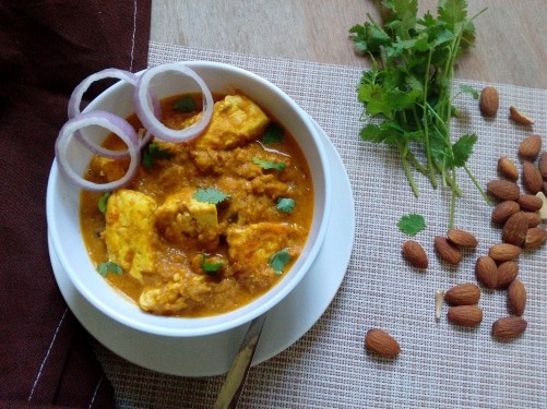 Badami Paneer - Plattershare - Recipes, food stories and food lovers