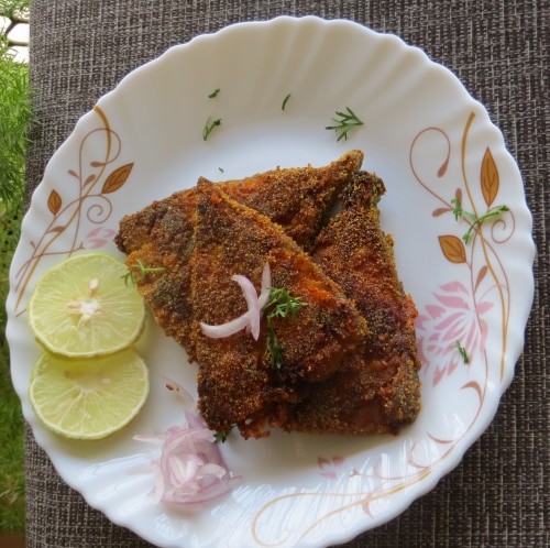 Black Pomfret Fry - Plattershare - Recipes, food stories and food lovers