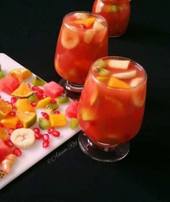 Non Alcoholic Sangria - Plattershare - Recipes, food stories and food lovers