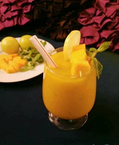 Mango Mint Limeade Slush - Plattershare - Recipes, Food Stories And Food Enthusiasts