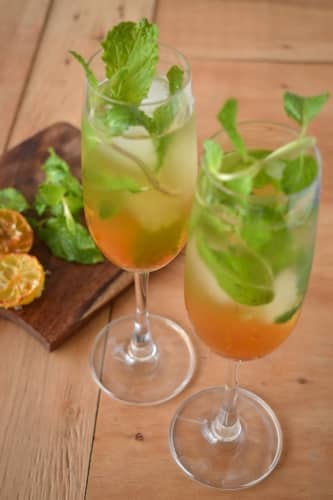 Salted Caramelized Lime Mojito - Plattershare - Recipes, food stories and food lovers