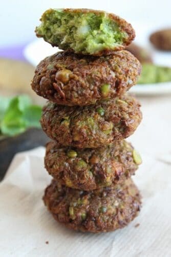 Green Peas Fritters
