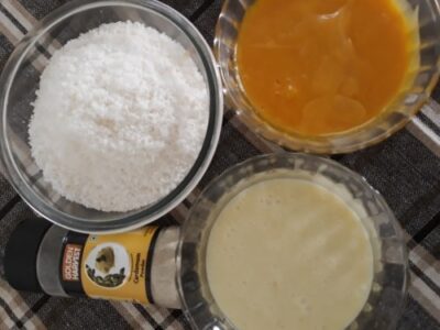 Tropical Mango Coconut Ladoos (Indian Coconut Mango Balls) - Plattershare - Recipes, food stories and food lovers Tropical Mango Coconut Ladoos (Indian Coconut Mango Balls) - Plattershare - Recipes, food stories and food lovers
