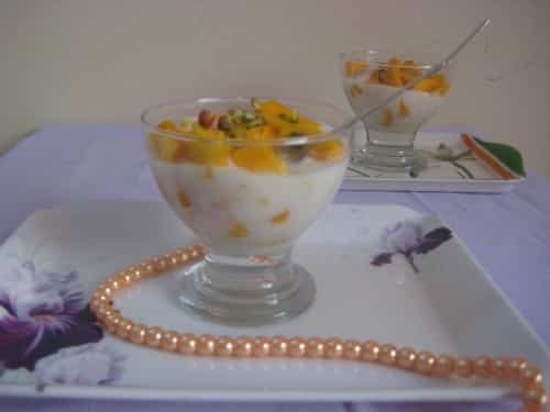 Mango Yogurt Parfait - Plattershare - Recipes, food stories and food lovers