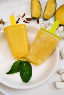Creamy Mango Coconut Milk Popsicles: A Tropical Treat - Plattershare - Recipes, food stories and food lovers Creamy Mango Coconut Milk Popsicles: A Tropical Treat - Plattershare - Recipes, food stories and food lovers