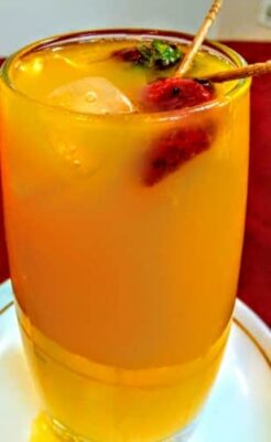 Mango Planter'S Punch Mocktail - Plattershare - Recipes, food stories and food lovers