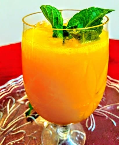 Mango Mint Spicy Mocktail - Plattershare - Recipes, food stories and food lovers
