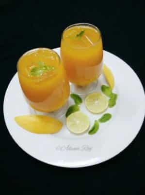 Raw Mango Chiller - Plattershare - Recipes, food stories and food enthusiasts