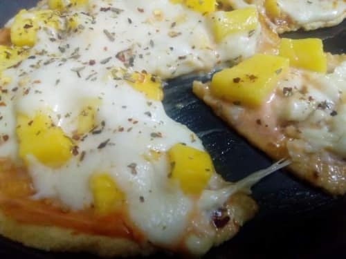 Bigbasket,Mango Pizza - Plattershare - Recipes, food stories and food lovers