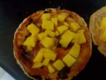 Bigbasket,Mango Pizza - Plattershare - Recipes, food stories and food lovers