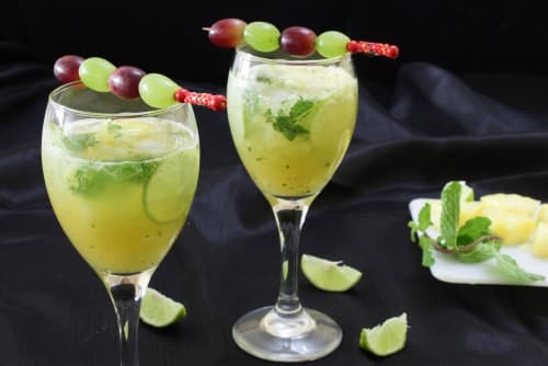 Pineapple Virgin Mojito - Plattershare - Recipes, food stories and food lovers