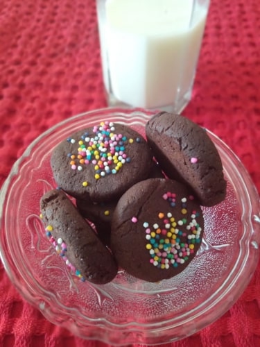 Ragi Chocolate Cookies - Plattershare - Recipes, Food Stories And Food Enthusiasts