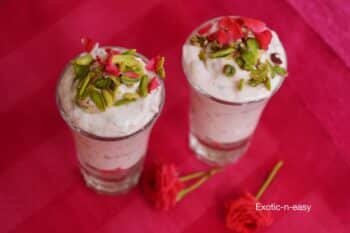 Rose Yogurt (Gulab Shrikhand) - Plattershare - Recipes, Food Stories And Food Enthusiasts
