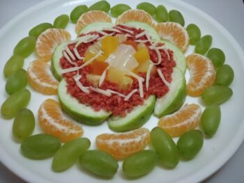 Fruits Salad With Raw Mango - Plattershare - Recipes, food stories and food lovers