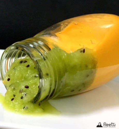 Mango And Kiwi Smoothie - Plattershare - Recipes, food stories and food lovers