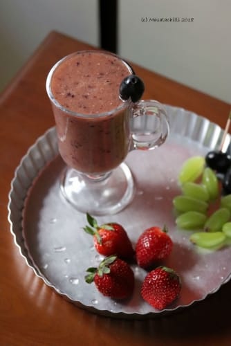 Mixed Fruit Smoothie (No Added Sugar) - Plattershare - Recipes, food stories and food lovers