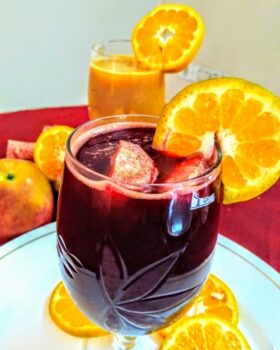 Carrot Sunrise Mocktail - Plattershare - Recipes, food stories and food lovers