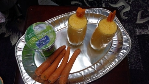 Yoghurt Carrot Juice - Plattershare - Recipes, food stories and food lovers