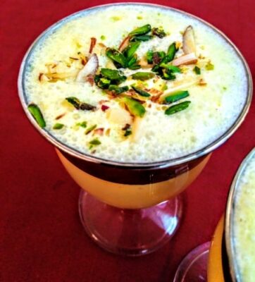 Badam Milk Shake - Plattershare - Recipes, food stories and food lovers Badam Milk Shake - Plattershare - Recipes, food stories and food lovers