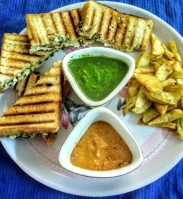 Spanish Corn Sandwich - Plattershare - Recipes, food stories and food lovers Spanish Corn Sandwich - Plattershare - Recipes, food stories and food lovers