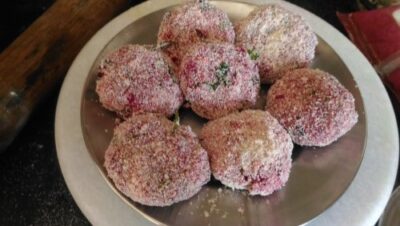 Amla Beetroot Tikki - Plattershare - Recipes, food stories and food lovers Amla Beetroot Tikki - Plattershare - Recipes, food stories and food lovers