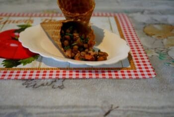 Icecreamcone Peanut Chaat - Plattershare - Recipes, food stories and food lovers